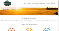 Desktop Screenshot of cropvitality.com